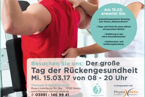 Tag der Rückengesundheit