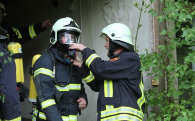 Gebäudebrand Fincken