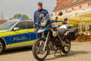 Polizeimotorrad