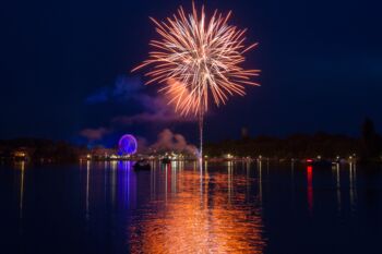 Feuerwerk Seefest Röbel/Müritz