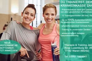 Fitnessstudio „Therapie & Training Jesse“ in Waren (Müritz)