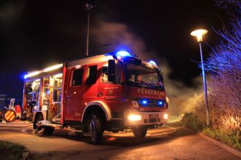Feuerwehreinsatz in Waren (Müritz)
