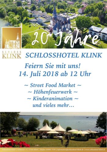 Veranstaltungen Schlosshotel Klink