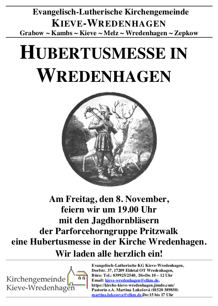 Veranstaltung Kirche Wredenhagen