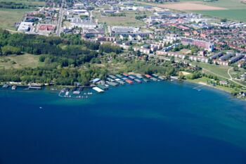 Luftbild Waren (Müritz) Volksbad