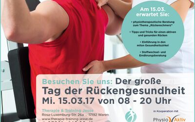 Tag der Rückengesundheit