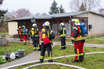 Wohnhausbrand bei Malchow