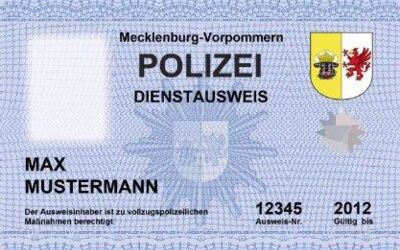 Polizei Dienstausweis