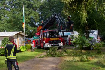 Sturmeinsätze Gewitter 25.07.2022