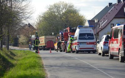 Einsatz Freiwillige Feuerwehr Waren (Müritz)