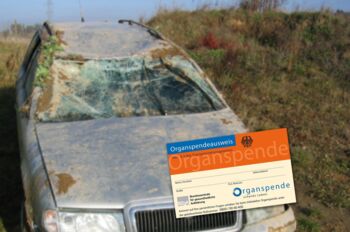 Unfall Organspende