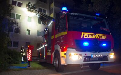 Einsatz Freiwillige Feuerwehr Waren (Müritz)