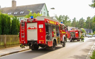 Großbrand in Waren (Müritz)