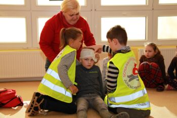 Kinder können Erste Hilfe