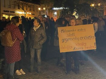 Demonstration Waren (Müritz)