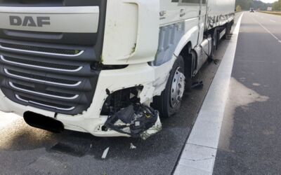 Lkw-Unfall auf der A19