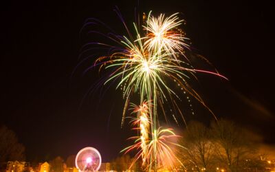 Frühlingsfest Waren Müritz Feuerwerk