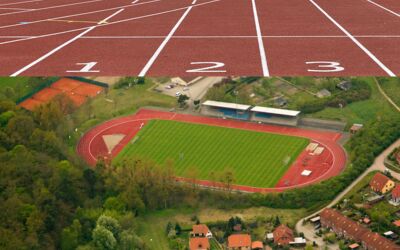 Warener Müritzstadion Laufveranstaltung