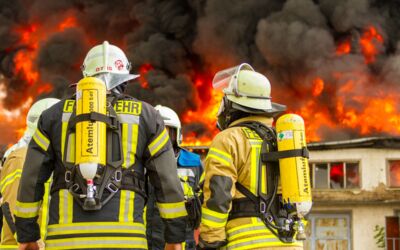 Großbrand in Waren (Müritz)