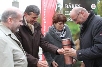 Grundsteinlegung Bärenwald Müritz