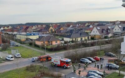 Einsatz Freiwillige Feuerwehr Waren (Müritz)