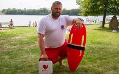 Rettungsschwimmer Stefan Nadler