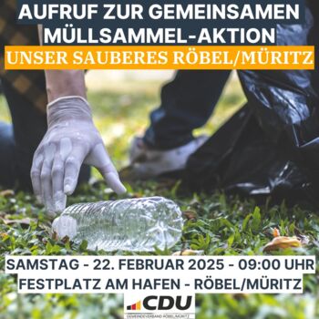 AKtion „Unser sauberes Röbel/Müritz“