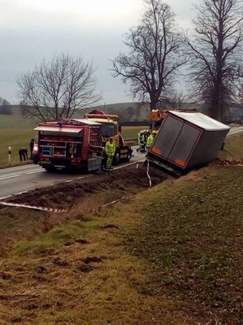 Lkw-Unfall B192