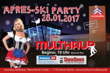 Apres-Ski Party Waren (Müritz) 2017