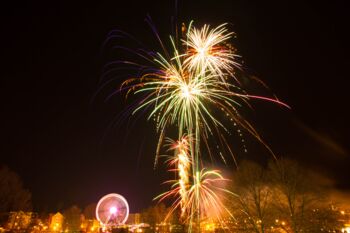 Frühlingsfest Waren Müritz Feuerwerk