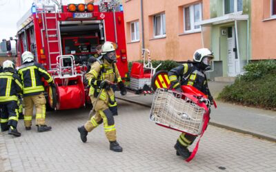 Einsatz Freiwillige Feuerwehr Waren (Müritz)