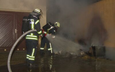 Einsatz Freiwillige Feuerwehr Waren (Müritz)