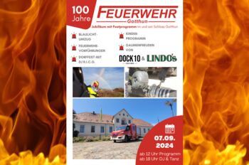 Festprogramm 100 Jahre Freiwillige Feuerwehr Gotthun