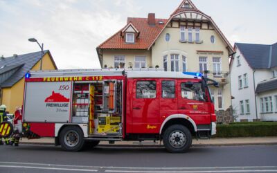 Einsatz Feuerwehr Waren (Müritz)