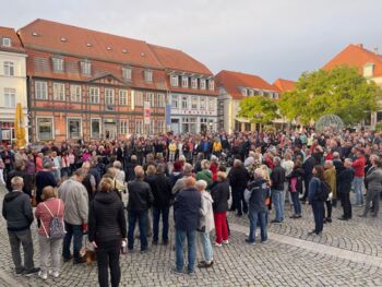 Menschlich Stark Miteinander - Demonstration