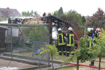 Feuerwehreinsatz in Penzlin