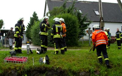 Blitzeinschlag in Schwastorfer Wohnhaus