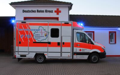 Neuer DRK-Rettungswagen in Marihn