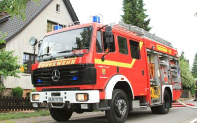 Mehrere Feuerwehreinsätze nach Gewitter