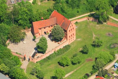 Alte Burg Penzlin Luftbild