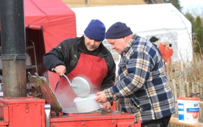 Winterliches Schlachtefest Alt Schwerin