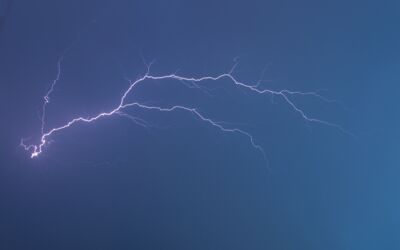 Gewitter über Neustrelitz