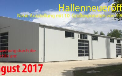 Neue Ausstellungshalle Luftfahrttechnische Museum