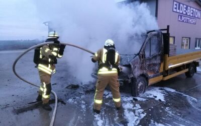 Waren (Müritz): Feuerwehreinsatz