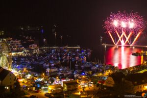 Feuerwerk zur Müritz Sail