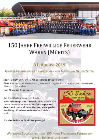 Festumzug FFw Waren (Müriz)