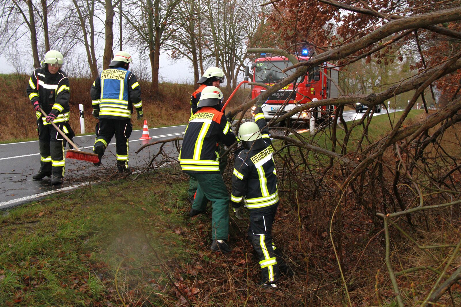 Einsatz Freiwillige Feuerwehr Plasten