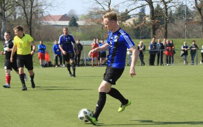 Fußballspiel im Müritzstadion