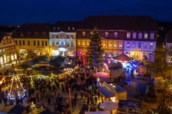 Foto vom Weihnachtsmarkt Waren (Müritz)