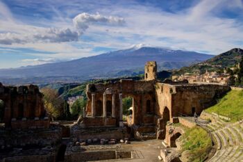 Griechisches Amphitheater in Taormina